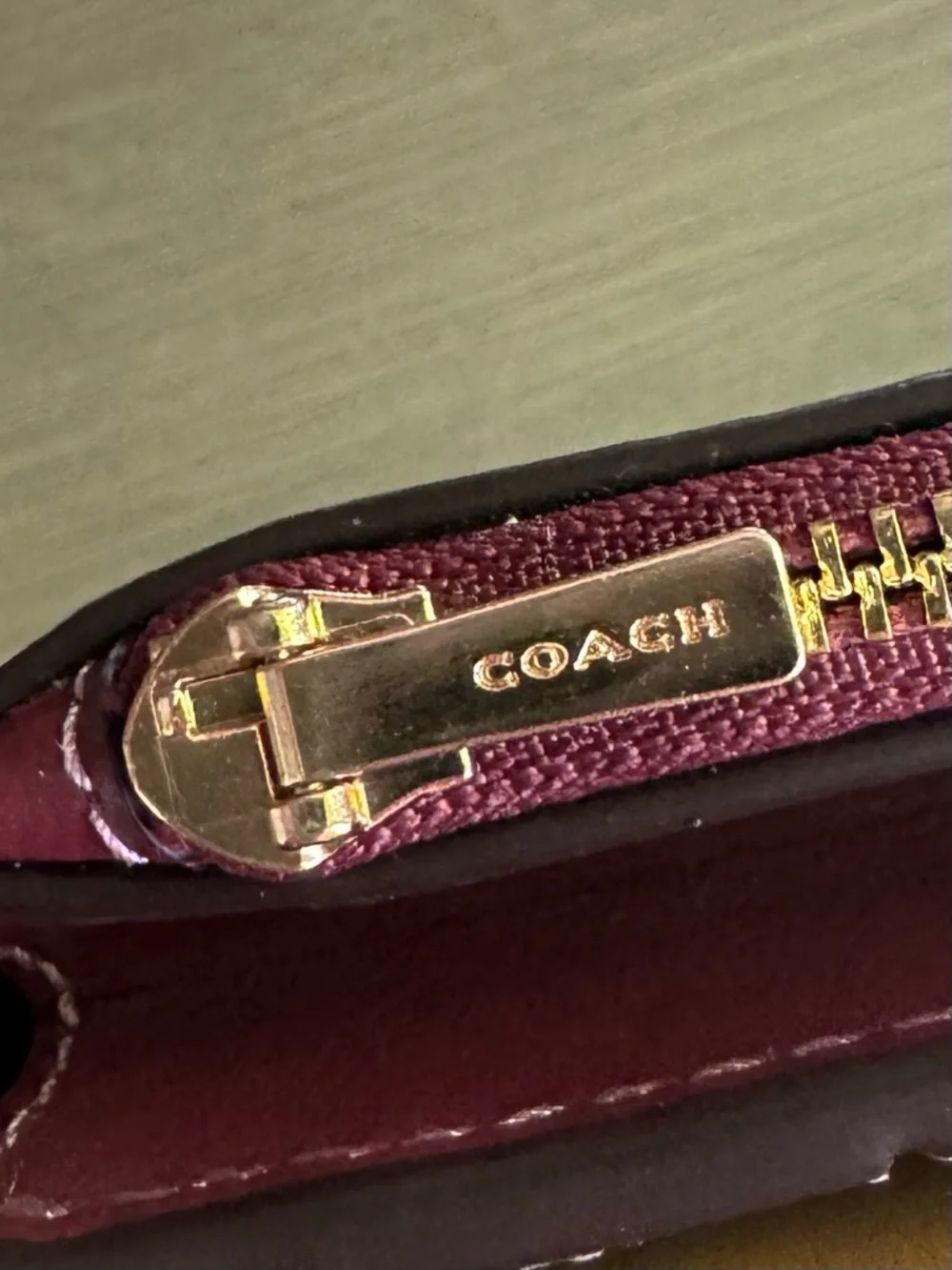 Coach Bow Print Cell Phone Crossbody - Picture 9 of 15